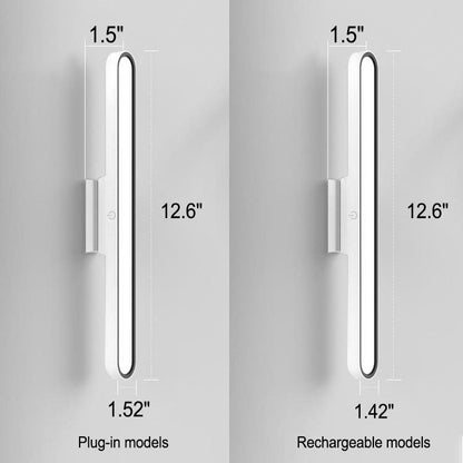 LED Eye Care Long Bar Rechargeable Desk Lamp - Modern Design