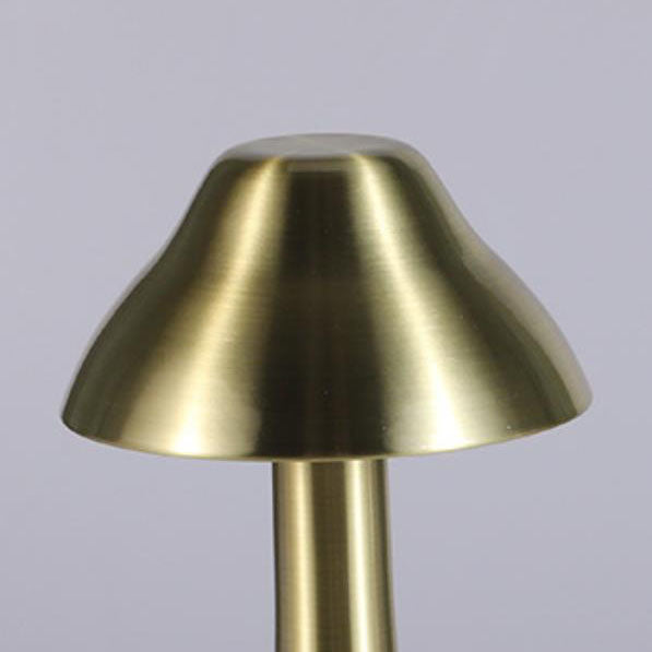 Moderne Retro Single Colour Iron USB Touch LED Table Lamp
