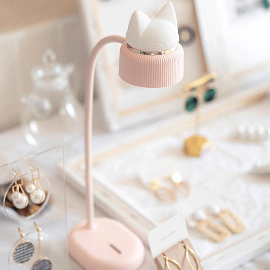 Kreative LED Cat Ear Eye Protection Clip Table Lamp