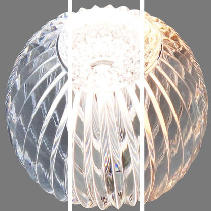 Modern Luxury Acrylic Round Ball USB Wireless Touch LED Lamp