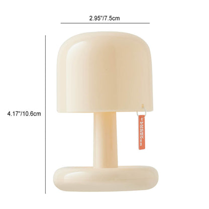 Modern Minimalist Decorative Mushroom USB LED Table Lamp