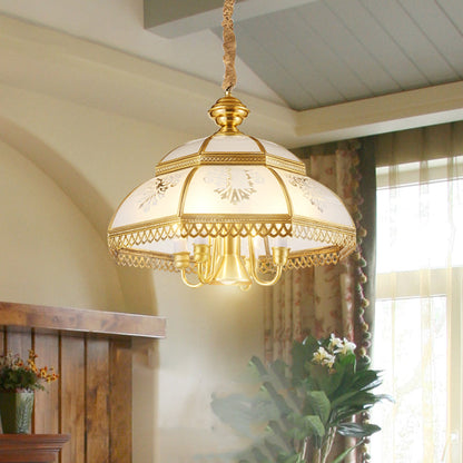 Nickel Geometric Shaped Chandelier - Modern LED Lighting Decor