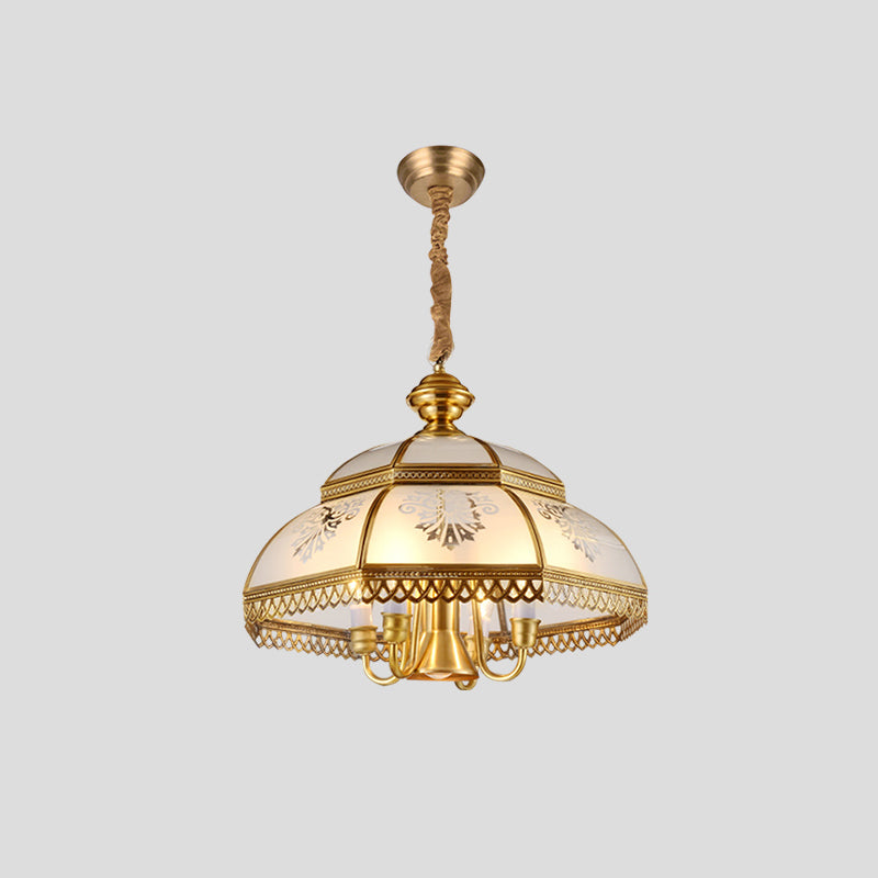 Nickel Geometric Shaped Chandelier - Modern LED Lighting Decor