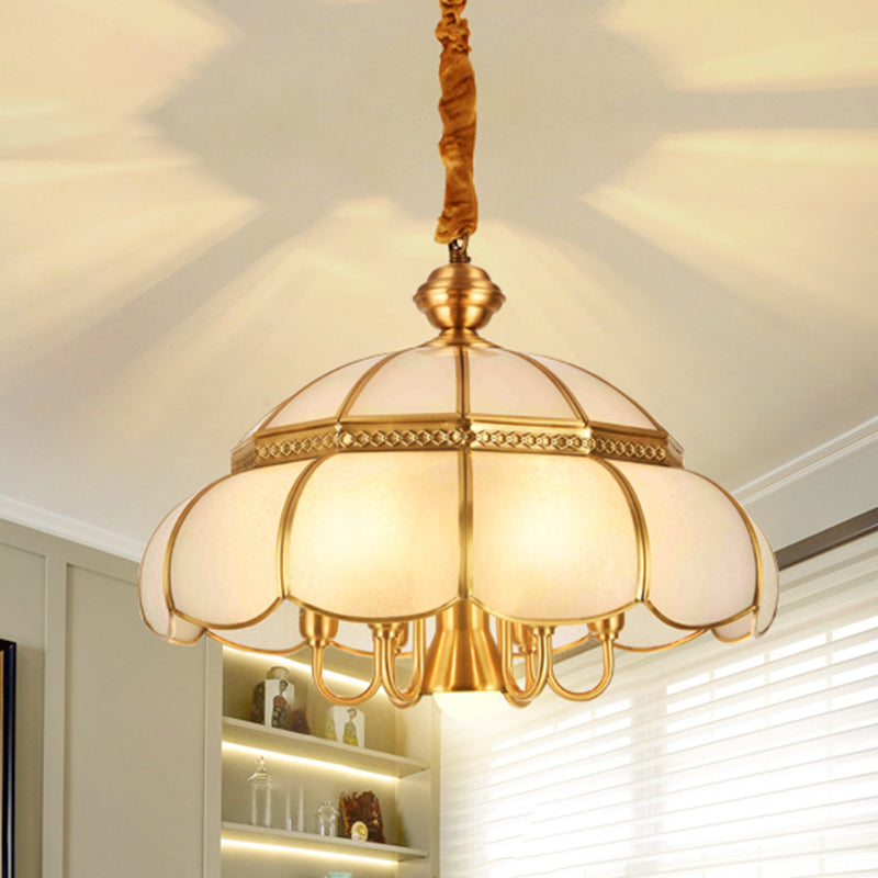 Nickel Geometric Shaped Chandelier - Modern LED Lighting Decor