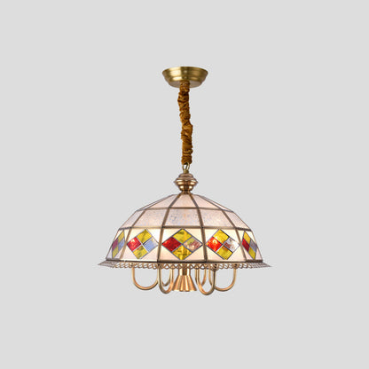 Nickel Geometric Shaped Chandelier - Modern LED Lighting Decor