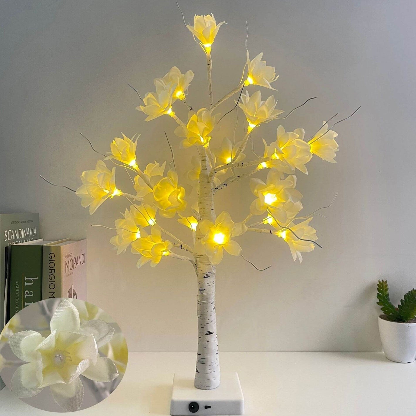 Kreative Simulation Tree Light LED Decorative Table Lamp