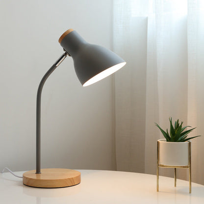 Macaron Metal 1-Light Adjustable Table Lamp Night Light for Kids