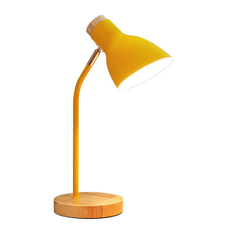 Macaron Metal 1-Light Adjustable Table Lamp Night Light for Kids