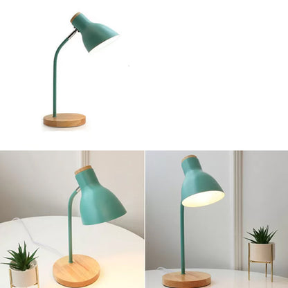 Macaron Metal 1-Light Adjustable Table Lamp Night Light for Kids