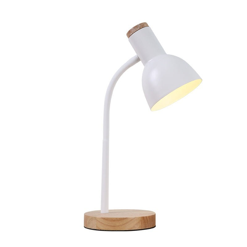 Flexible Gooseneck Metal Reading Lamp Nordic Style Bedside Light