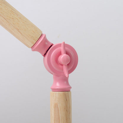 Modern Minimalist Rotatable Wood Iron LED Table Lamp