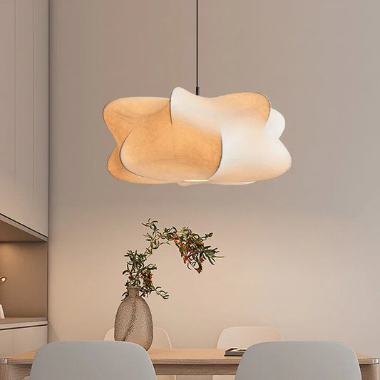 Wabi Sabi Silk Pendant Light – Embrace Japanese-Inspired Elegance