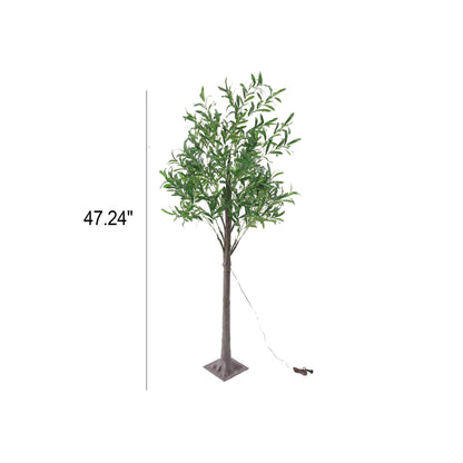 Moderne Creative Olive Leaf LED Simulation Plant Light