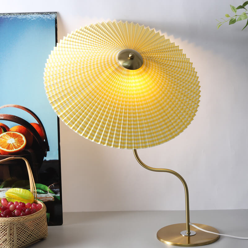 Umbrella Table Lamp – Modern & Ambient Lighting for Any Space