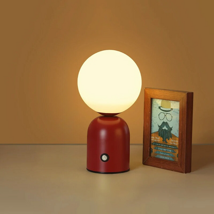 LED Rechargeable Table Lamp USB Type-C for Bedroom Living Room