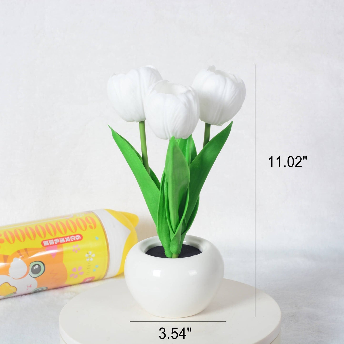 Modern Creative Simulation Tulip Peony LED Table Lamp