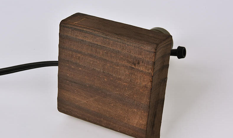 Vintage Industrial Iron Bulb 1-Light Table Lamp