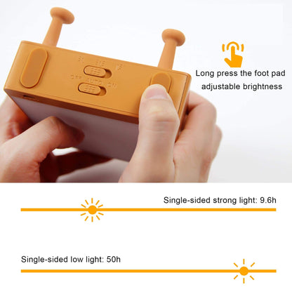 Cute Toast Bread Night Light USB Table Lamp with Timer