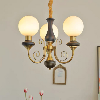 Modern Creative Art Onyx Chandelier - 3 or 5 Heads