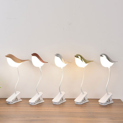 Kreative Vogel Clip USB LED Night Light Table Lamp