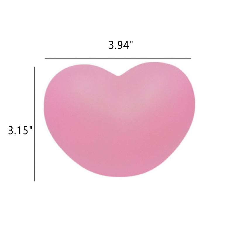 Moderne Silicone Creative Heart LED Night Light Table Lamp
