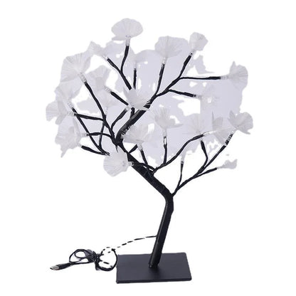 Frendorf Birch Fiber Optic Flower Tree Light - USB/Battery