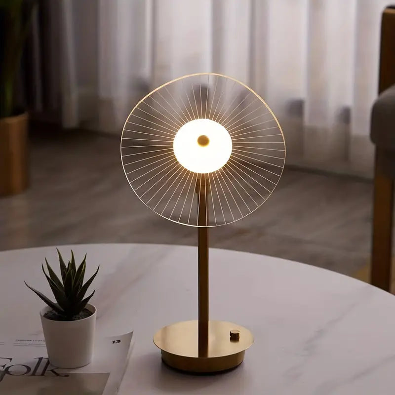 Moderne LED Table Lamp - Dimmable, Stylish Design, Energy Efficient