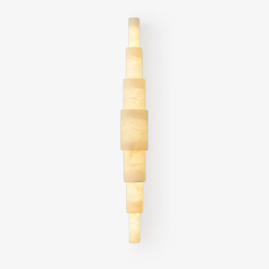 Alba Cascade Alabaster Wall Sconce - LED Indoor Lighting