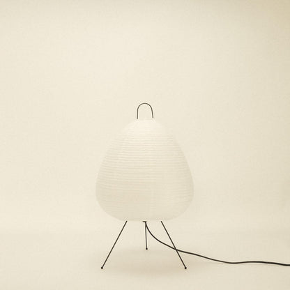 Essential Rice Paper Lamp - Handcrafted Minimalist Design with Warm Glow