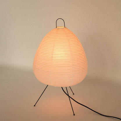 Essential Rice Paper Lamp - Handcrafted Minimalist Design with Warm Glow