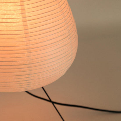 Essential Rice Paper Lamp - Handcrafted Minimalist Design with Warm Glow
