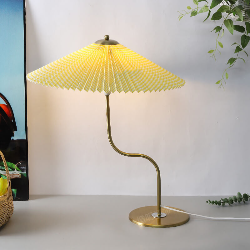 Umbrella Table Lamp – Modern & Ambient Lighting for Any Space