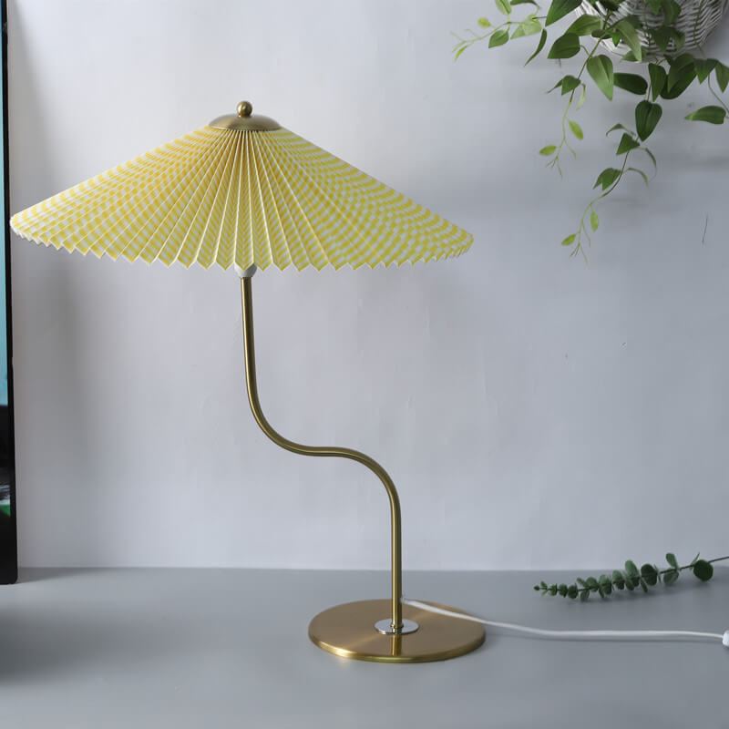 Umbrella Table Lamp – Modern & Ambient Lighting for Any Space