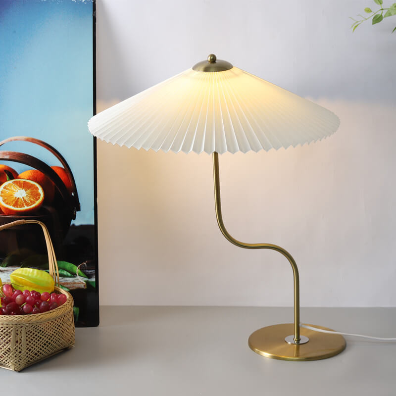 Umbrella Table Lamp – Modern & Ambient Lighting for Any Space