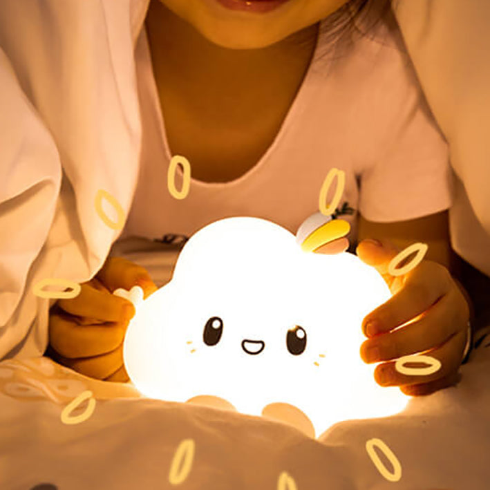 Modern Silicone Creative Cloud Design LED Night Light Lamp