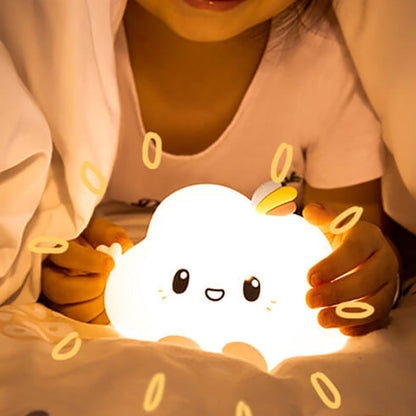Modern Silicone Creative Cloud Design LED Night Light Lamp