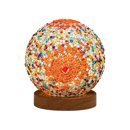 Sferische LED Dimmable Bohemian Table Lamp - Glowzel