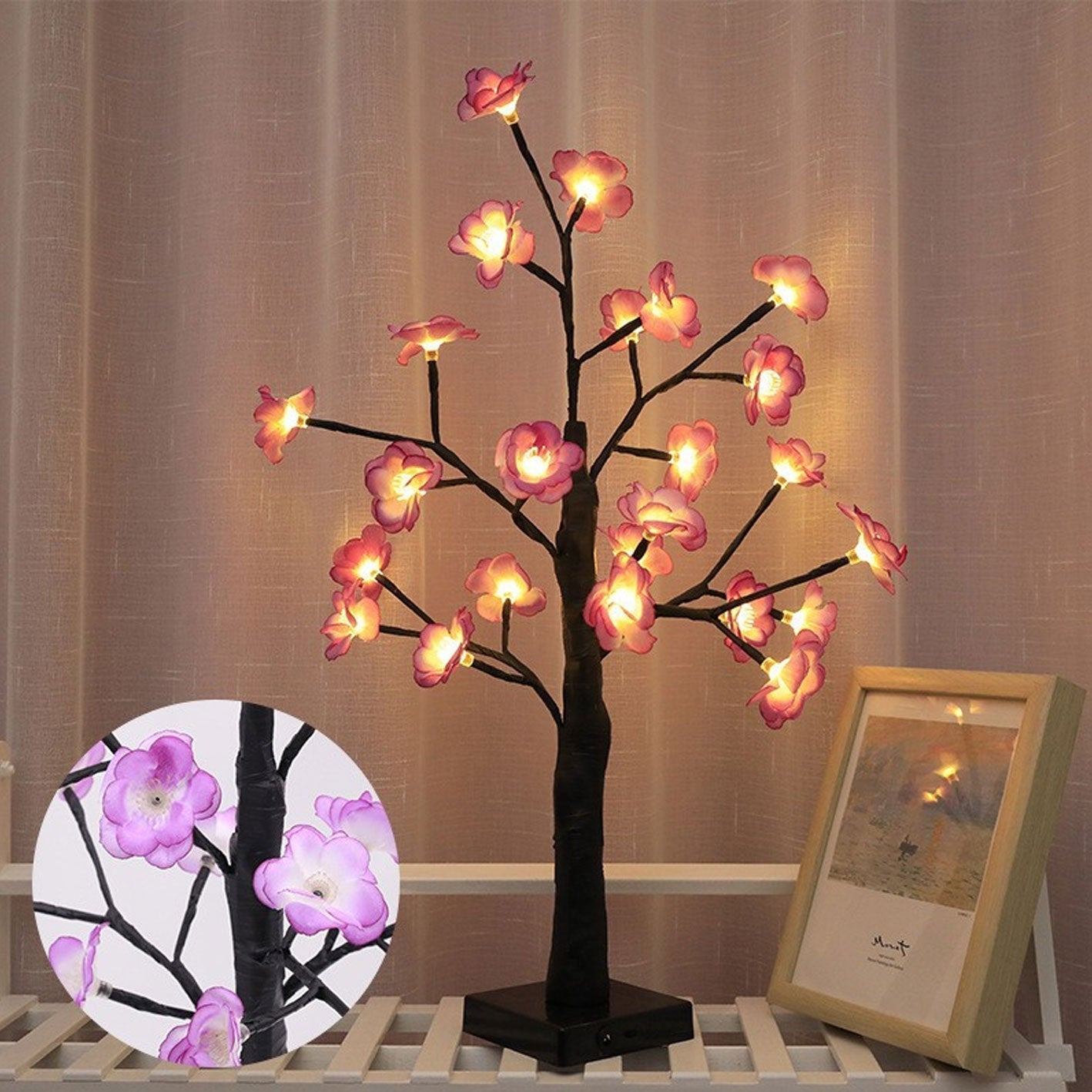 Kreative Simulation Tree Light LED Decorative Table Lamp