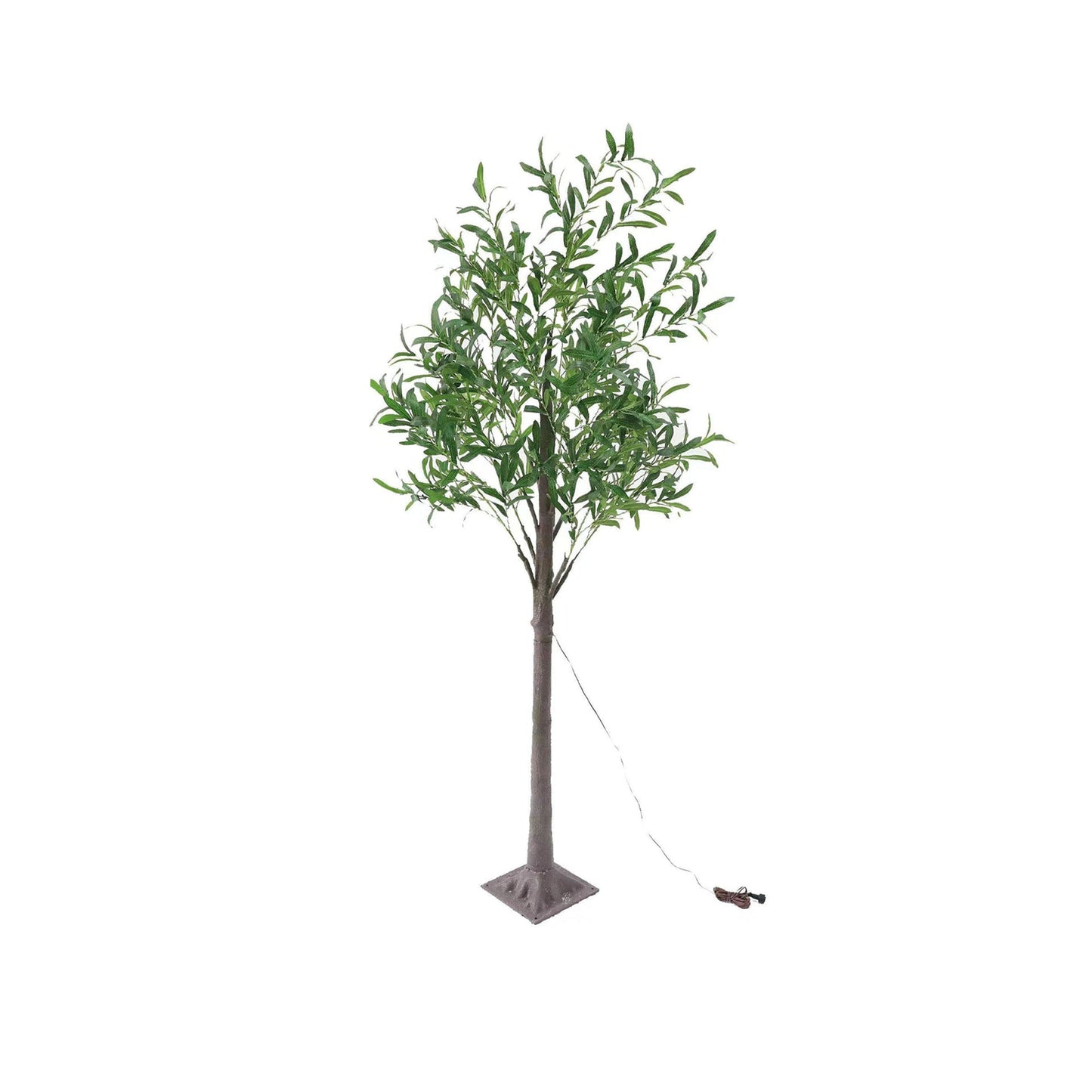 Moderne Creative Olive Leaf LED Simulation Plant Light