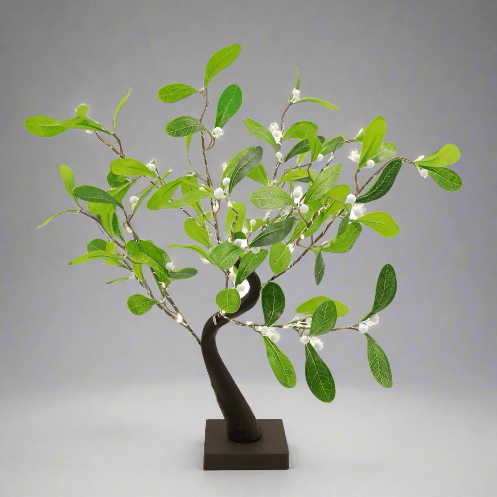 Frendorf Ginkgo Tree LED Light Warm White Battery Operated