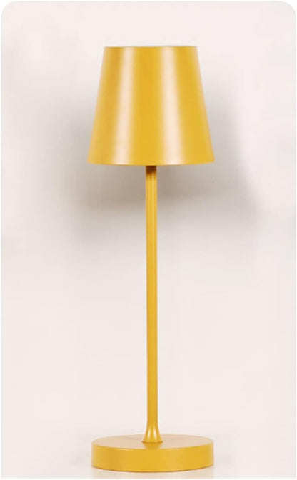 Table Lamp with Built-In Charger - Rechargeable LED Design