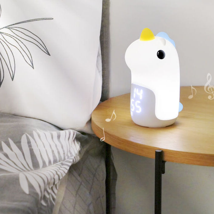 Cartoon Unicorn Timer Alarm Clock LED Night Light