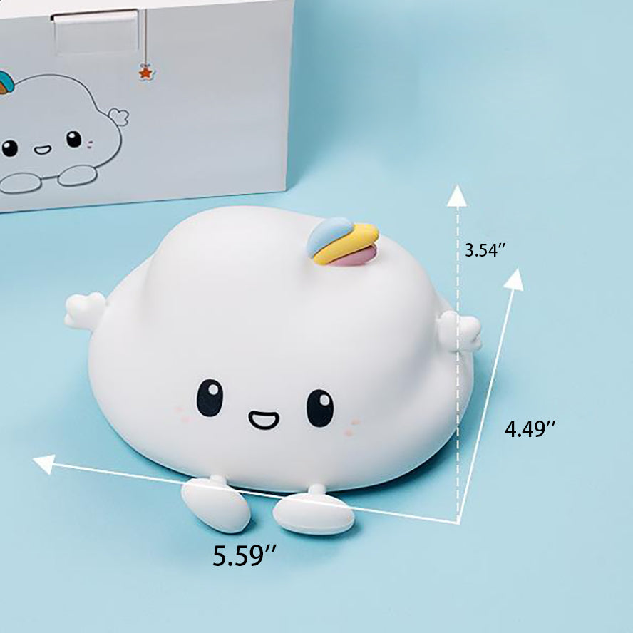 Modern Silicone Creative Cloud Design LED Night Light Lamp