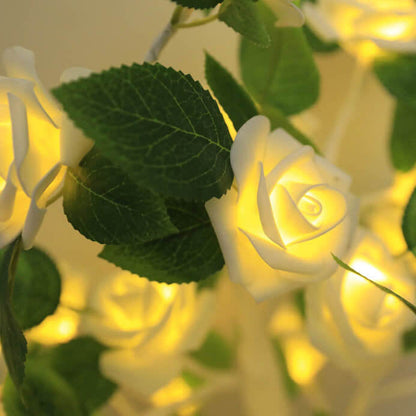 Decorative LED Rose Table Lamp - Battery Operated Light