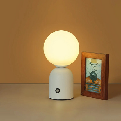 LED Rechargeable Table Lamp USB Type-C for Bedroom Living Room