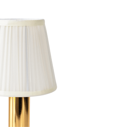 Lumia Cordless Fabric Table Lamp – Rechargeable, Dimmable, and Elegant