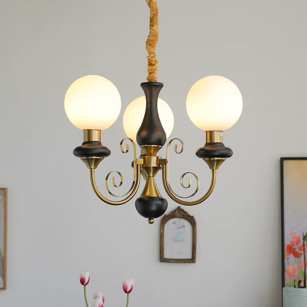 Modern Creative Art Onyx Chandelier - 3 or 5 Heads