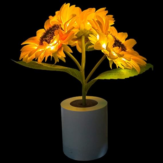 Frendorf Sunflower Lamp LED Flower Decorative Light