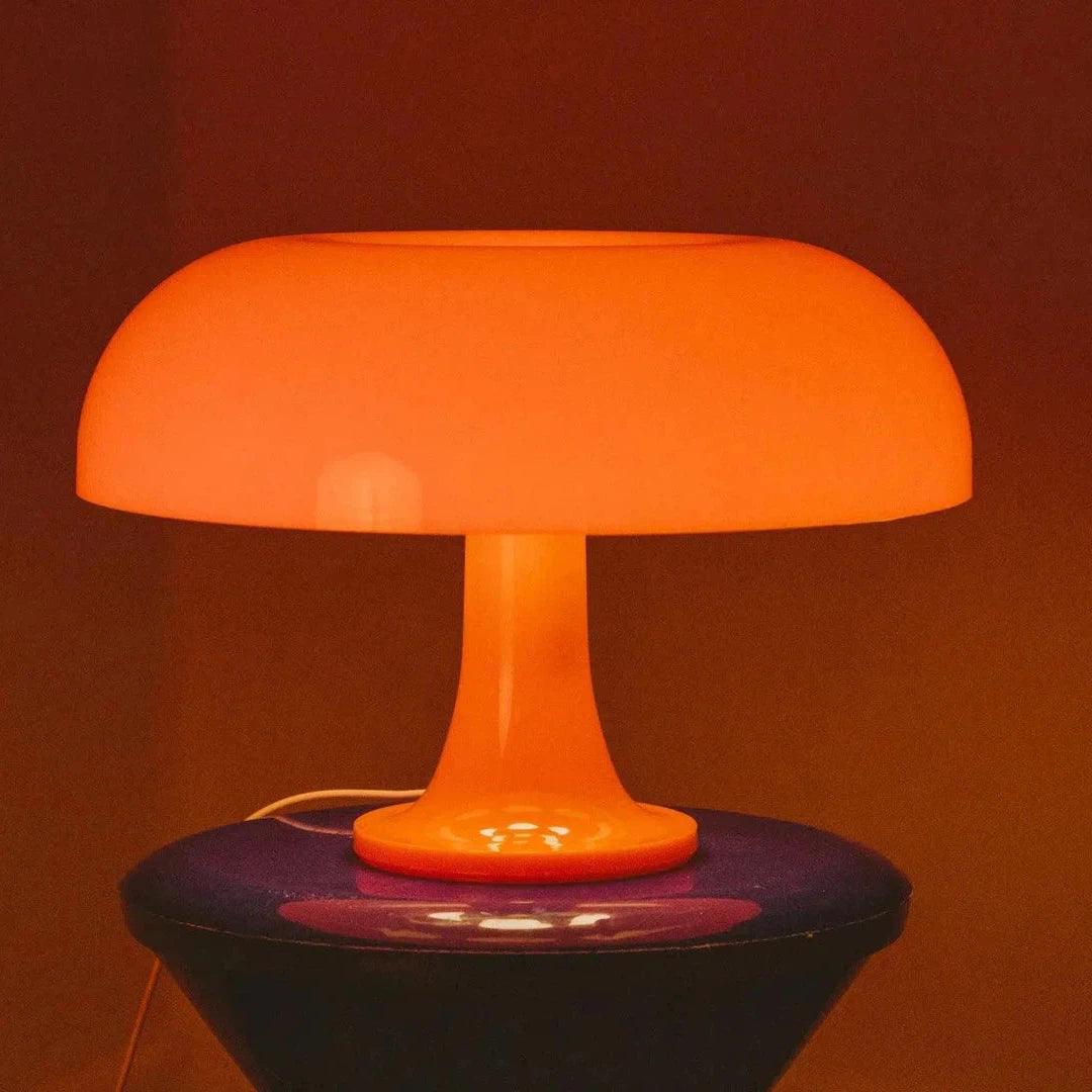 Puffball Modern Mushroom Lamp - Bold Design with Warm Glow