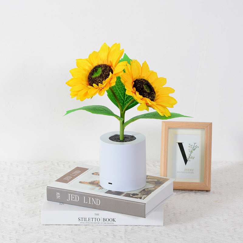Frendorf Sunflower Lamp LED Flower Decorative Light